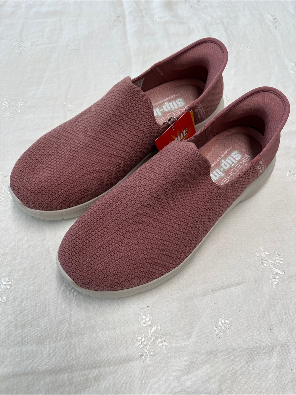 Skechers Go Walk Flex Sunset View Slip Ins size 9.5 new
